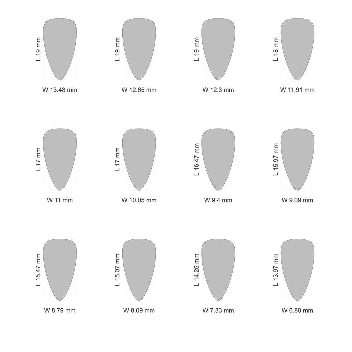 Classic French White Tip Short Square Nail Art