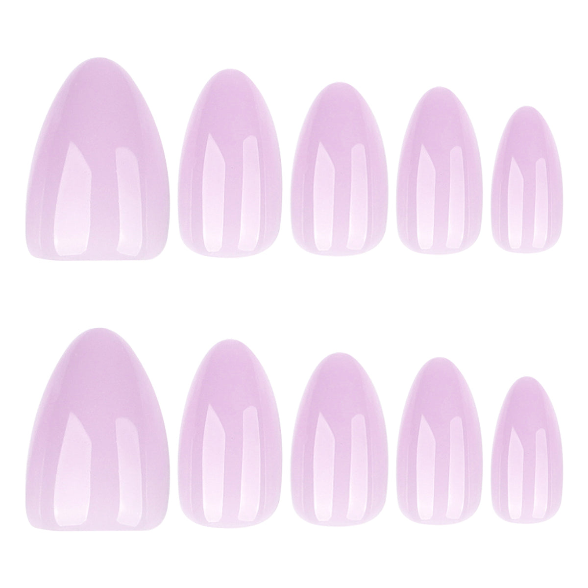 Solid Purple Press-On Nails