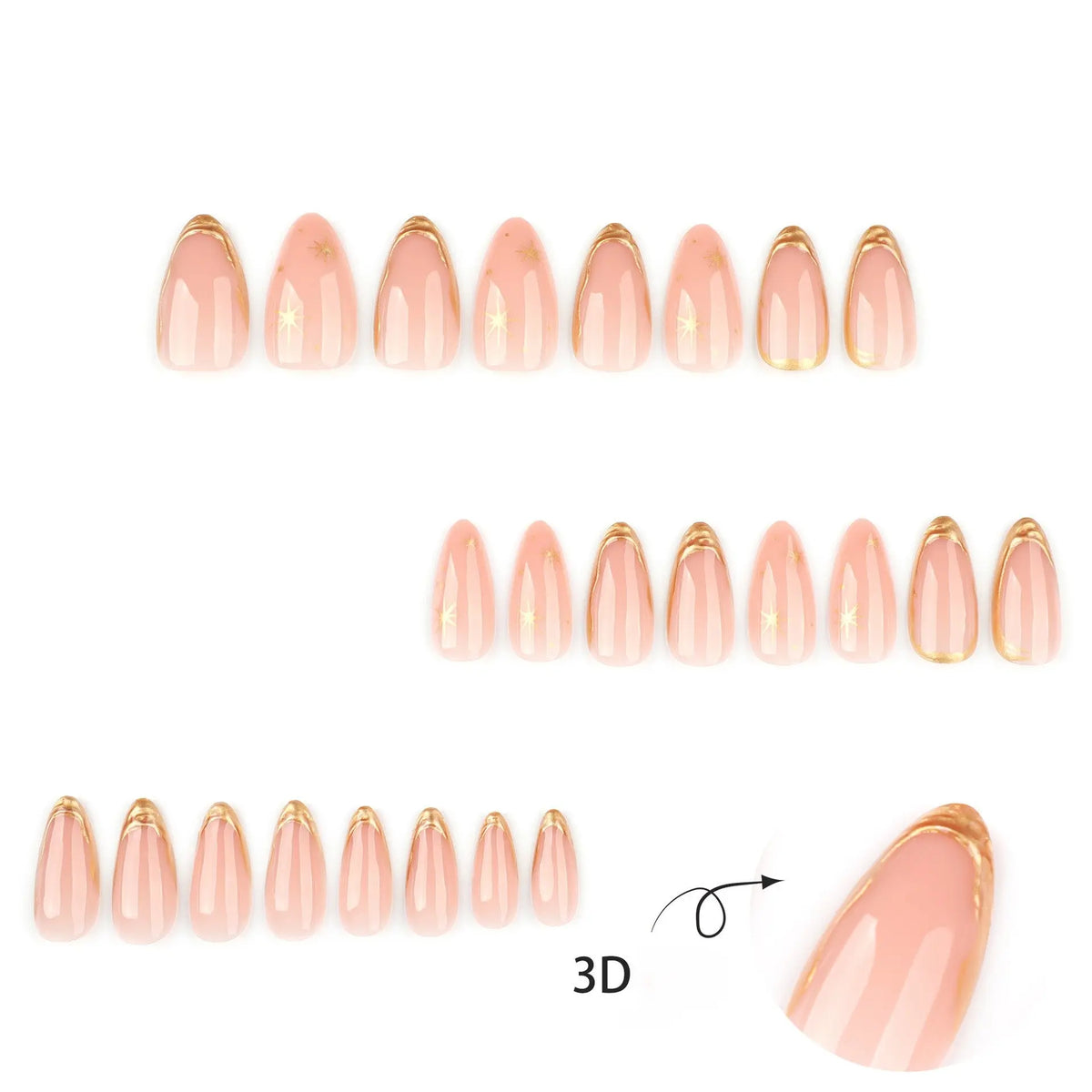 3D Gold Foil