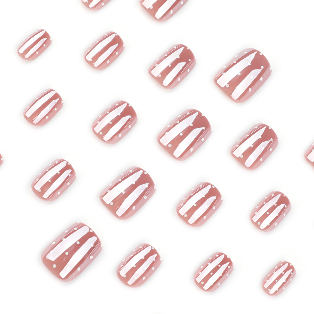 Coated Dazzling Minimalist Nail Art