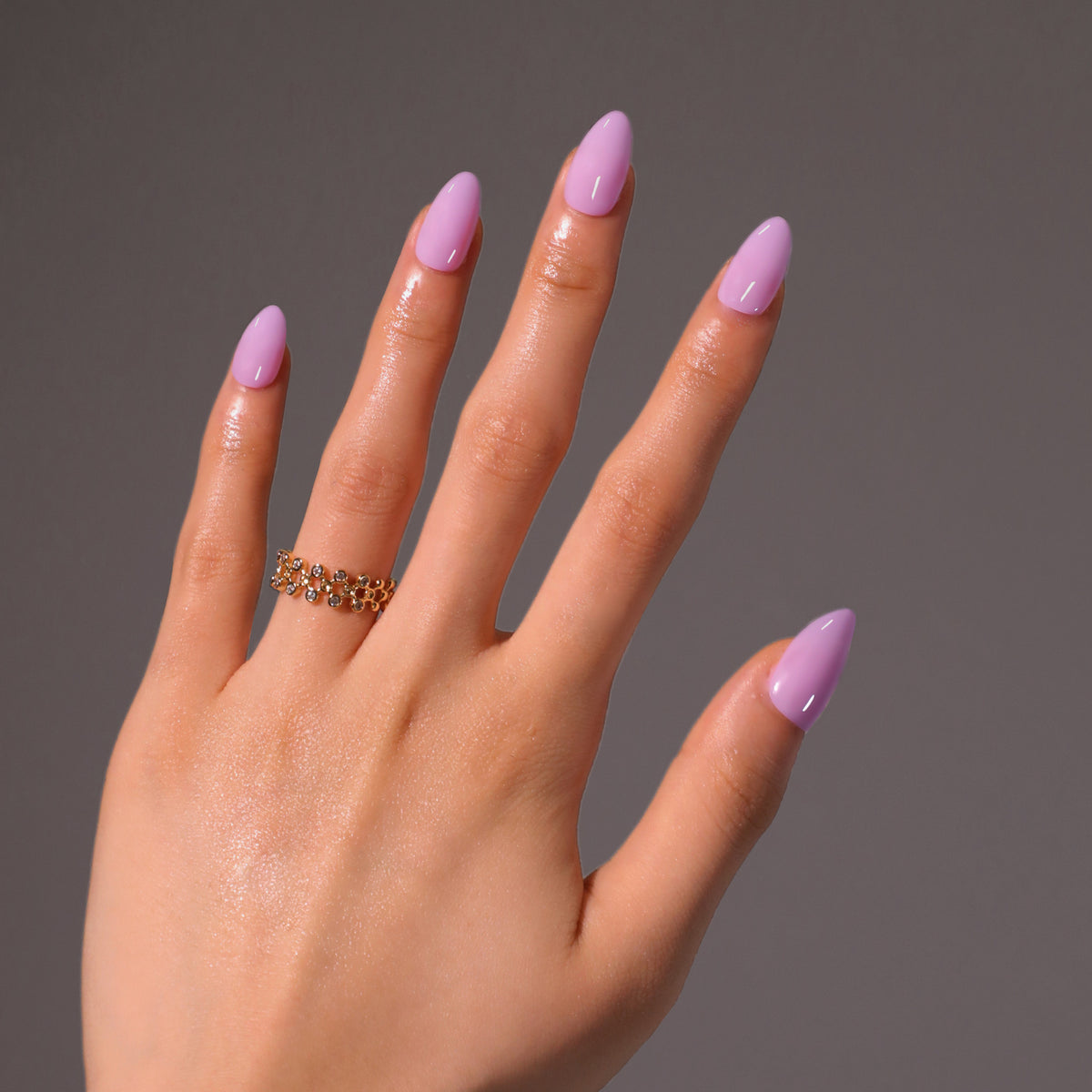 Solid Purple Press-On Nails