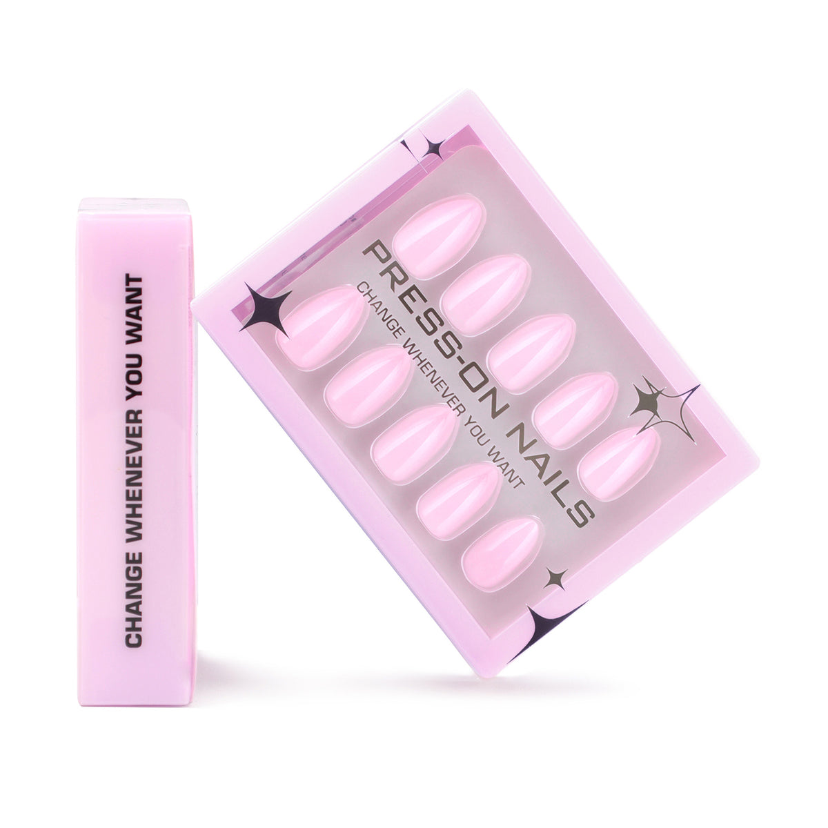 Luxury Pearl Solid Press-On Nails