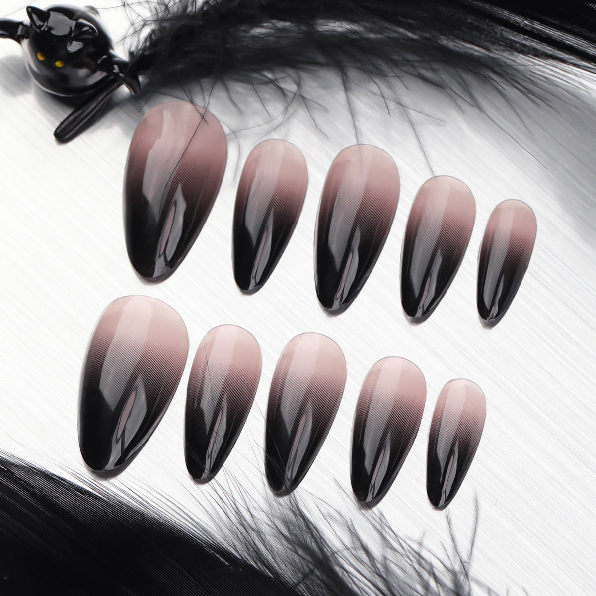Halloween Black Gradient
