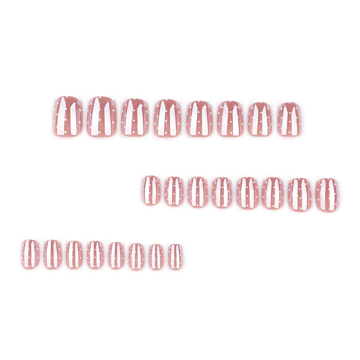 Coated Dazzling Minimalist Nail Art