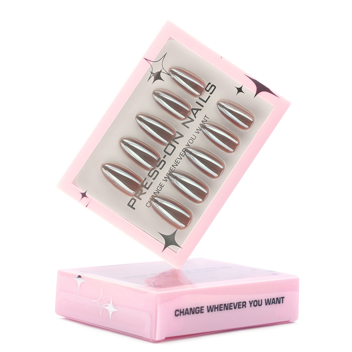 Minimalist Brown Solid Press-On Nails