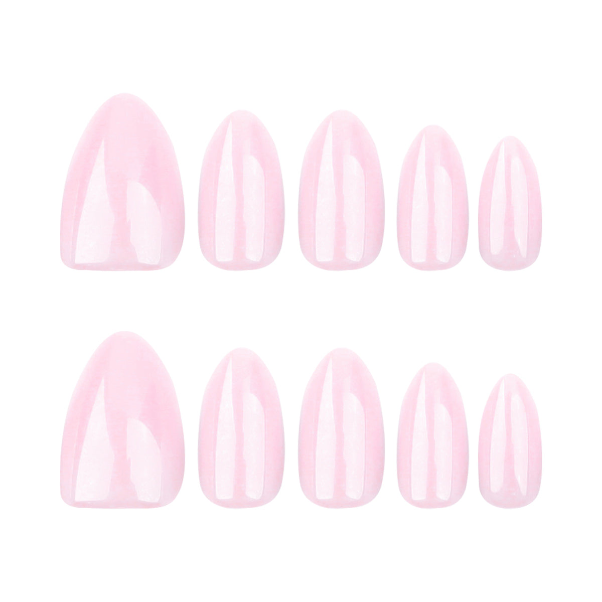 Luxury Pearl Solid Press-On Nails