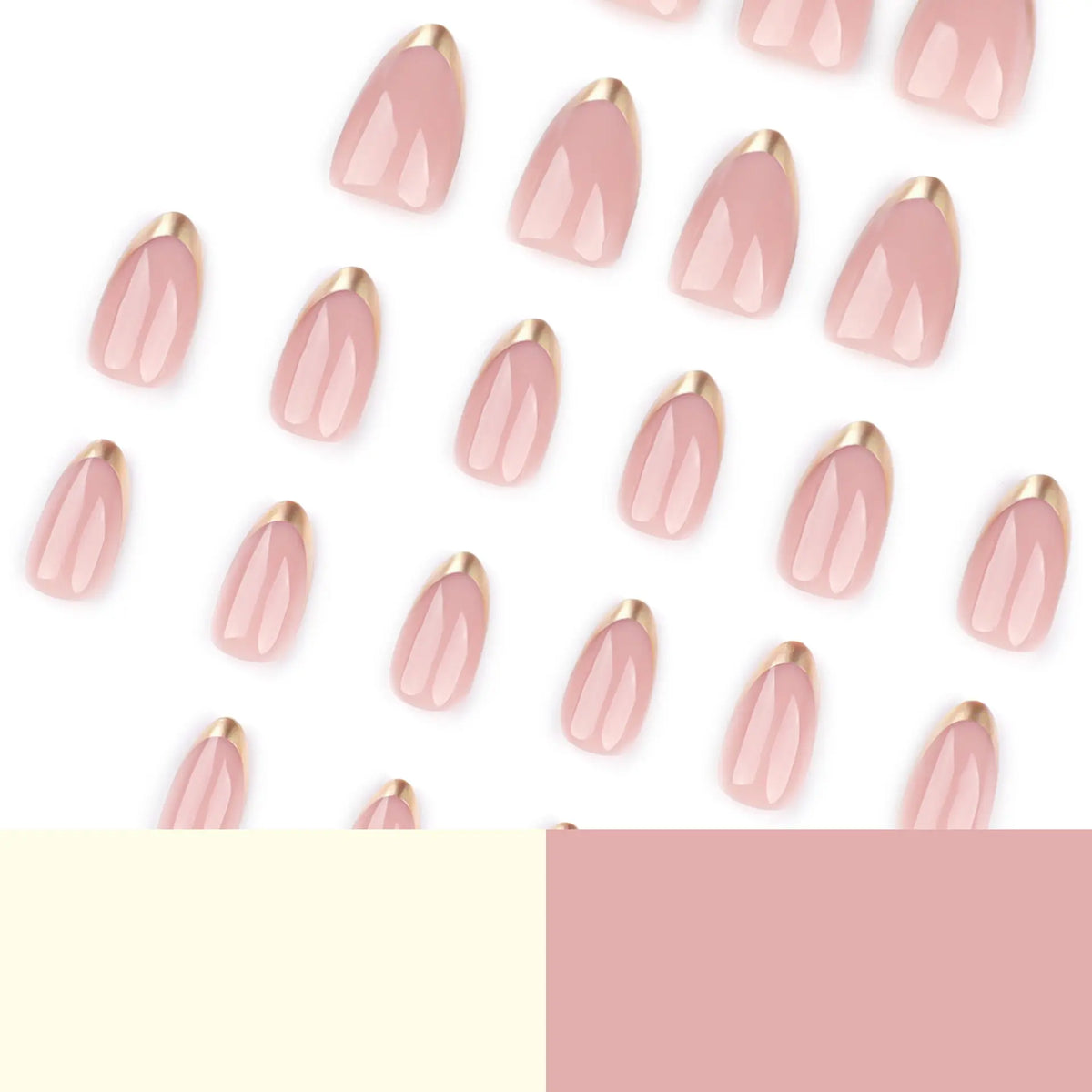 Elegant Gilded Nails