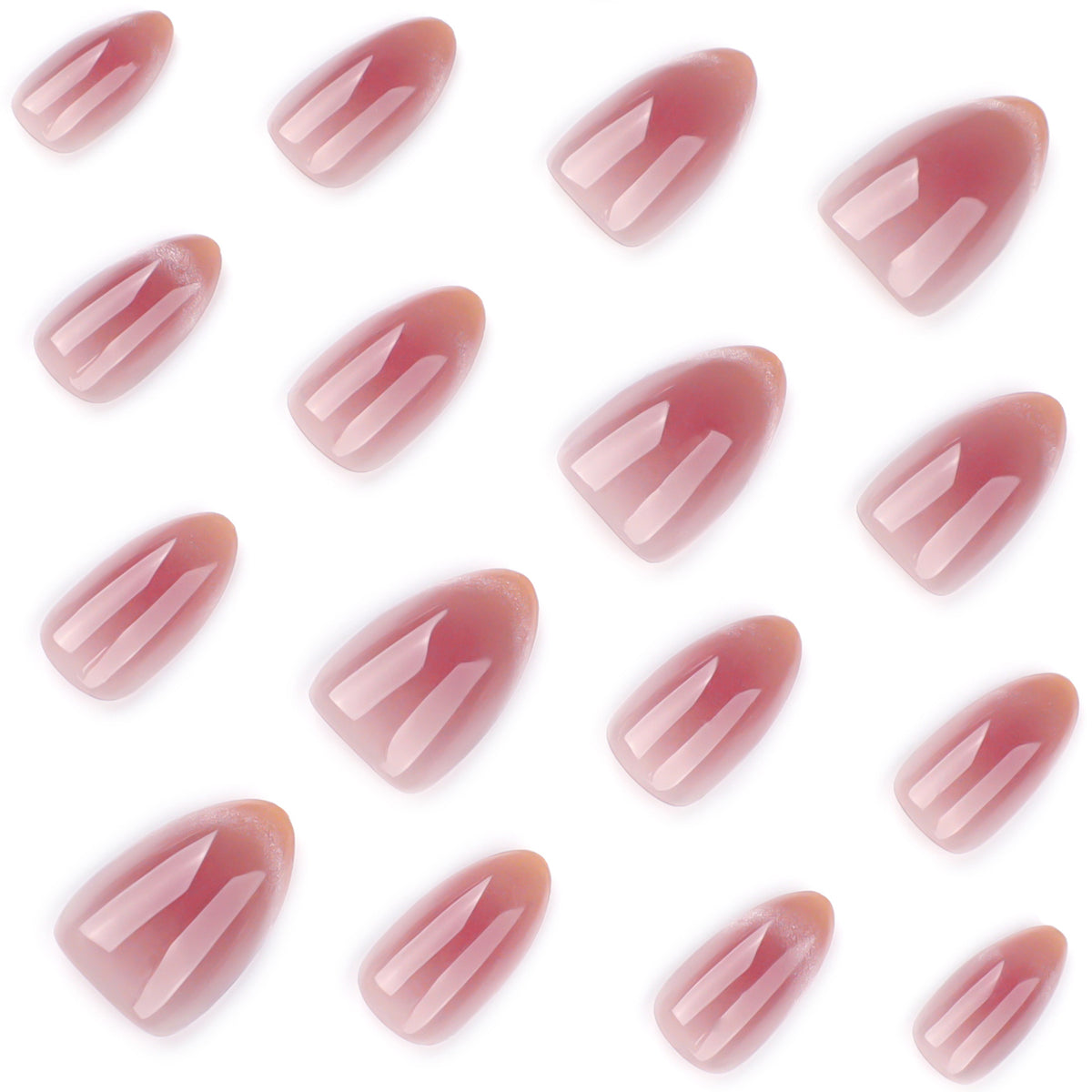 French Blush Cat Eye Shimmer Almond