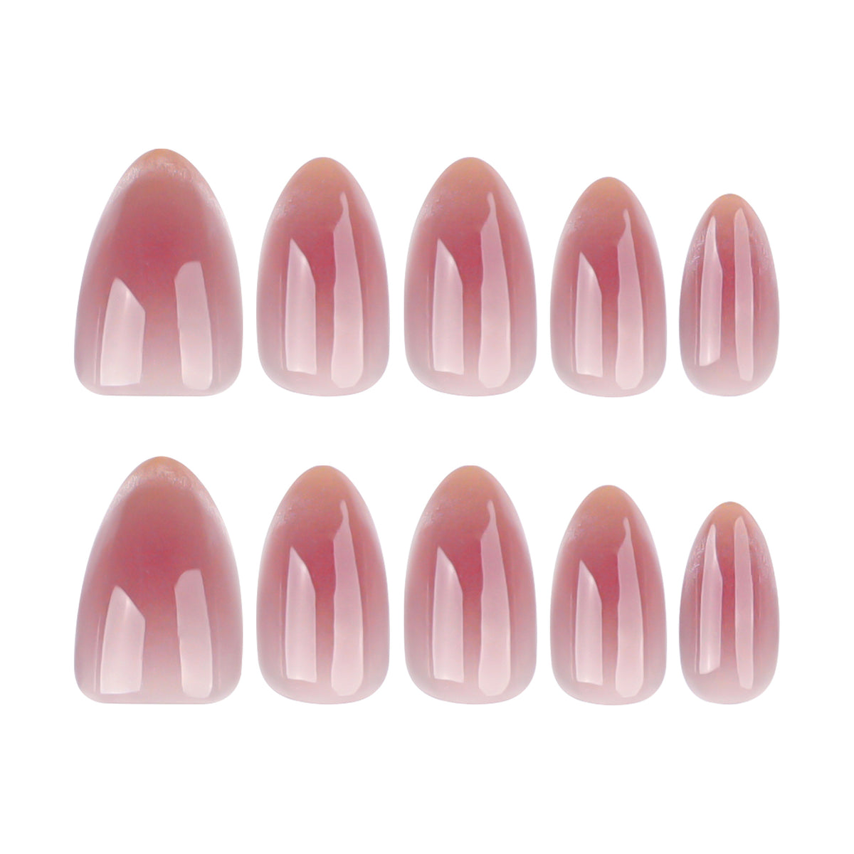 French Blush Cat Eye Shimmer Almond