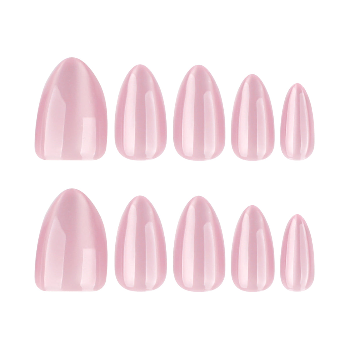 Minimalist Nude Pink Sparkle Cat Eye Nails